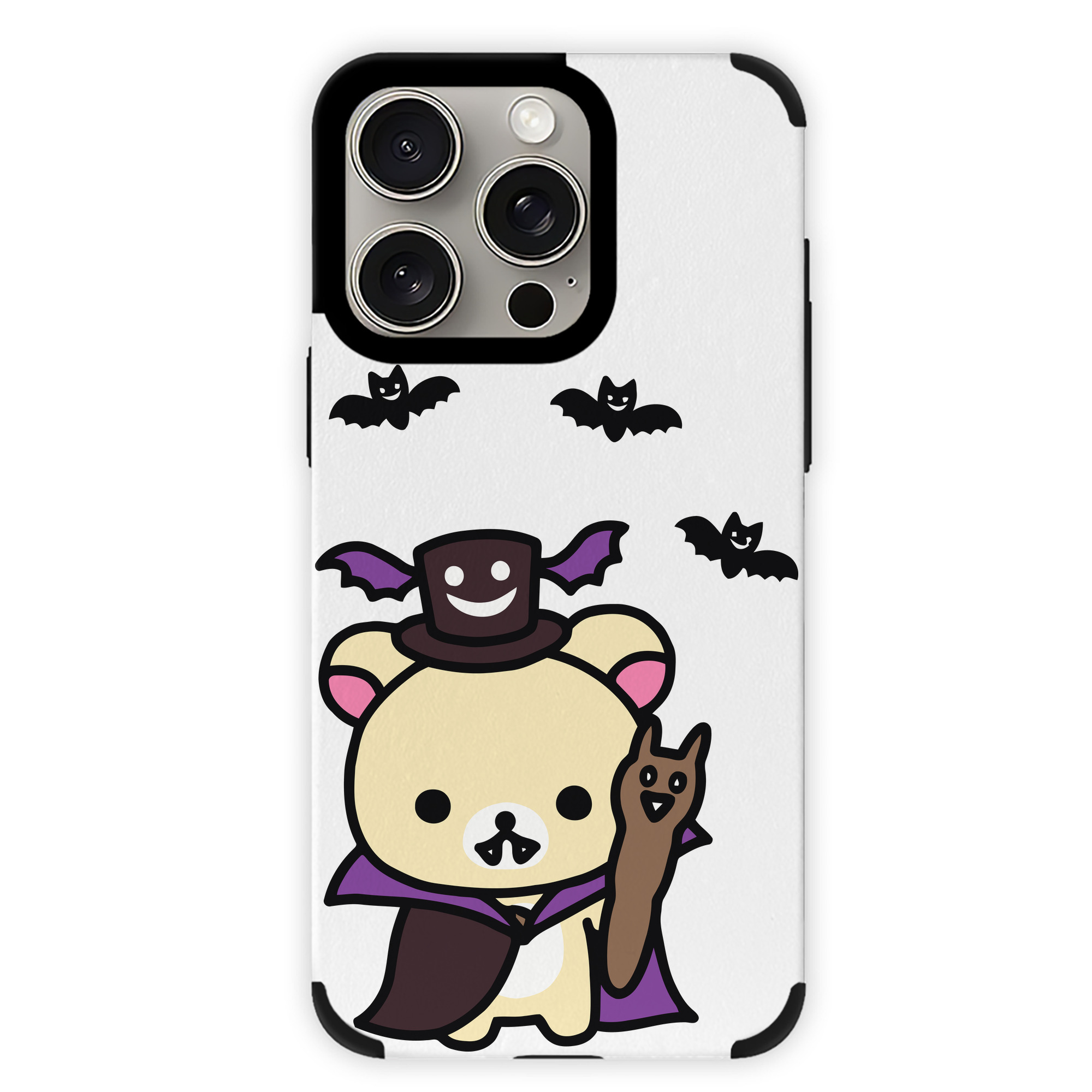 （画像用） リラックマ リラックマ キイロイトリ Rilakkuma Korilakkuma Kiiroitori 【iPhone15ProMax対応】 PUレザー スマホケース 耐衝撃＆黄変防止