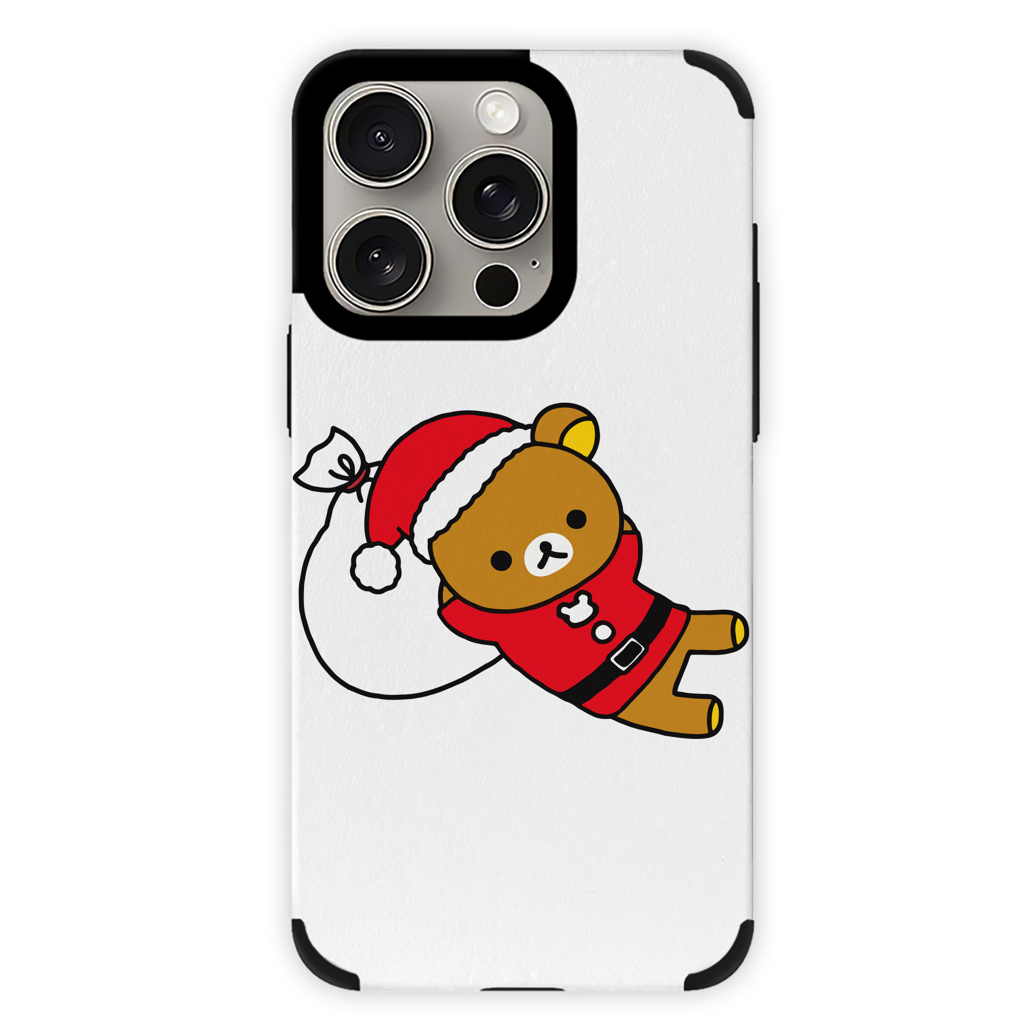 （画像用） リラックマ リラックマ キイロイトリ Rilakkuma Korilakkuma Kiiroitori 【iPhone15ProMax対応】 PUレザー スマホケース 耐衝撃＆黄変防止