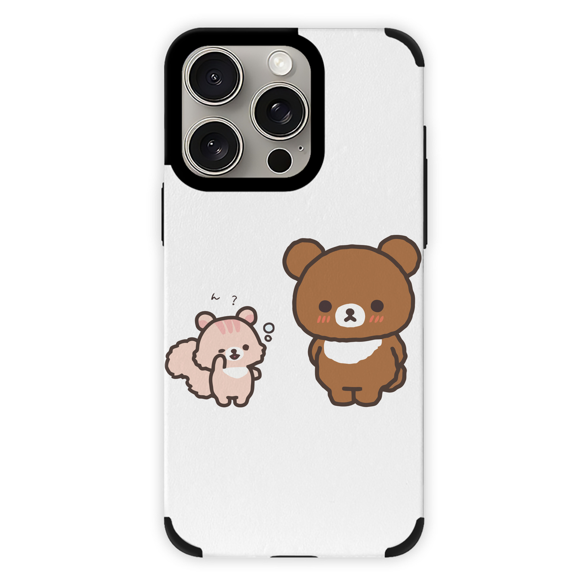 （画像用） リラックマ リラックマ キイロイトリ Rilakkuma Korilakkuma Kiiroitori 【iPhone15ProMax対応】 PUレザー スマホケース 耐衝撃＆黄変防止