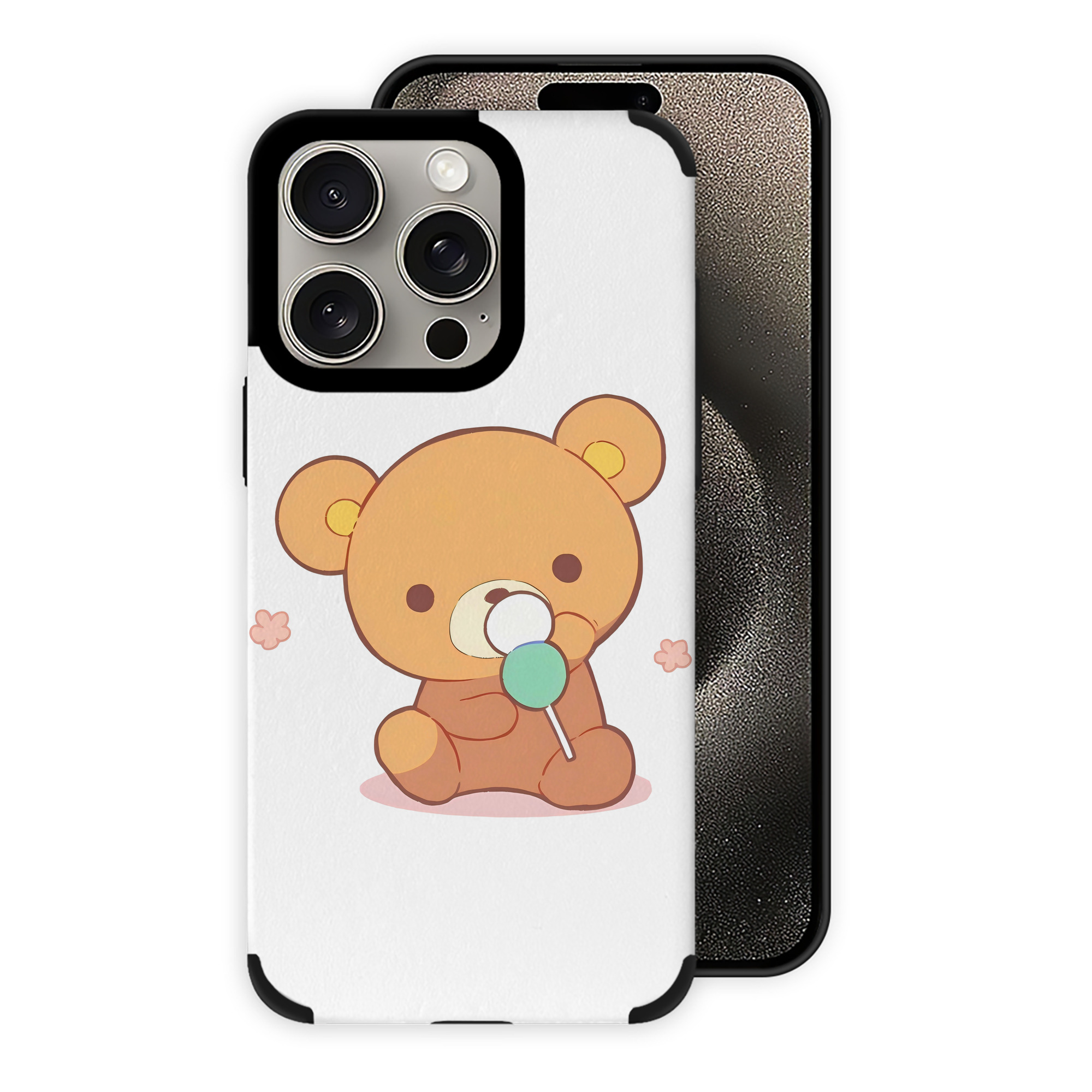 （画像用） リラックマ リラックマ キイロイトリ Rilakkuma Korilakkuma Kiiroitori 【iPhone15ProMax対応】 PUレザー スマホケース 耐衝撃＆黄変防止