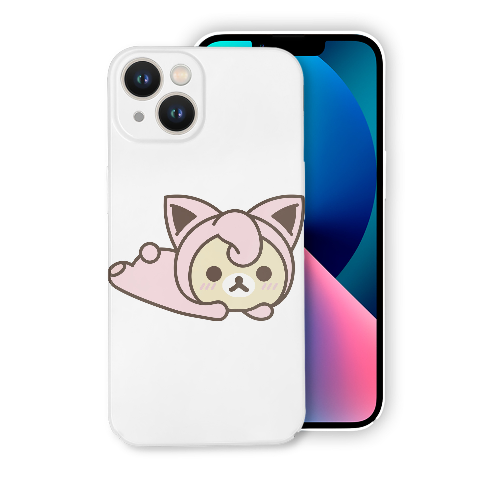 （画像用） リラックマ リラックマ キイロイトリ Rilakkuma Korilakkuma Kiiroitori 【iPhone 14シリーズ対応】ハードケース