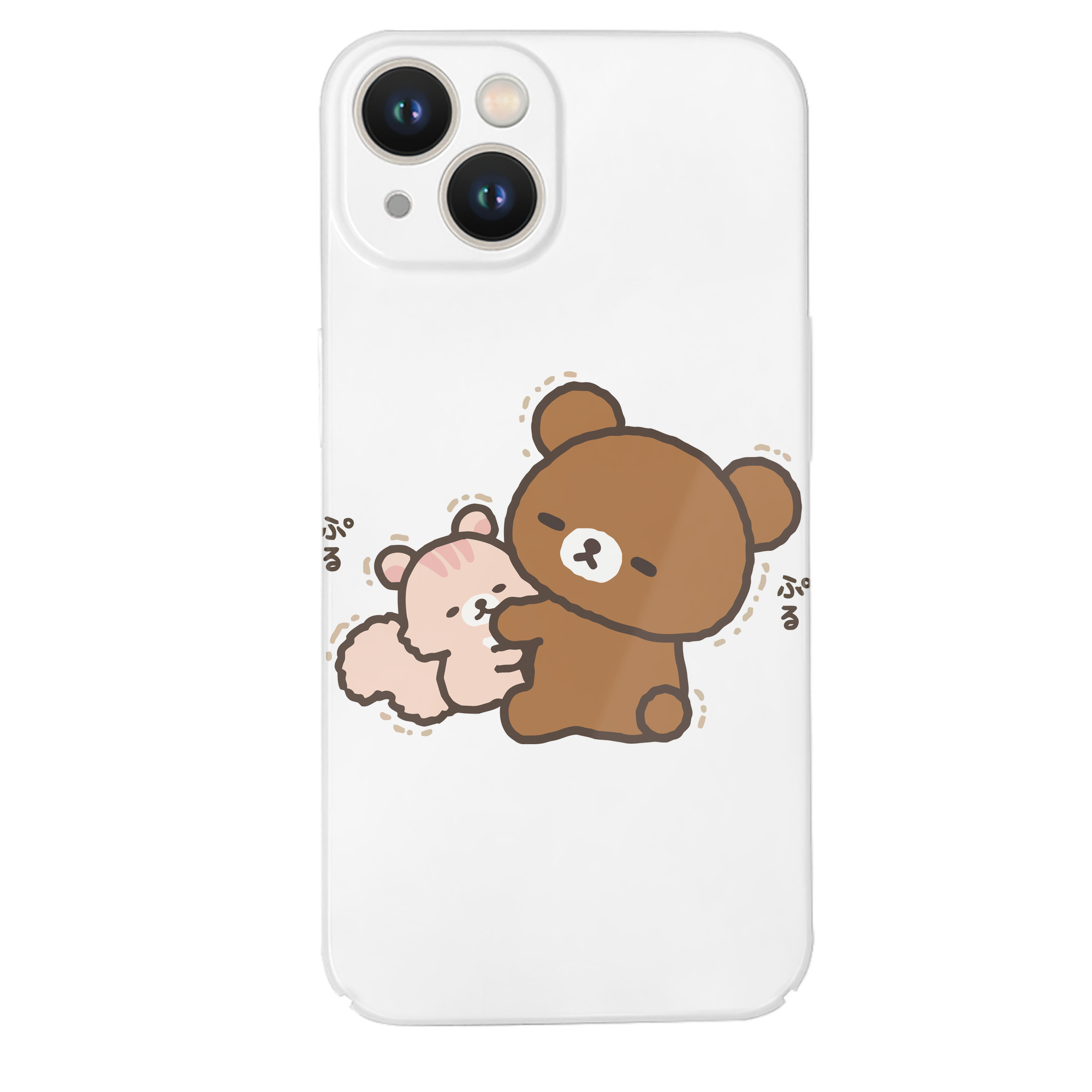 （画像用） リラックマ リラックマ キイロイトリ Rilakkuma Korilakkuma Kiiroitori 【iPhone 14シリーズ対応】ハードケース