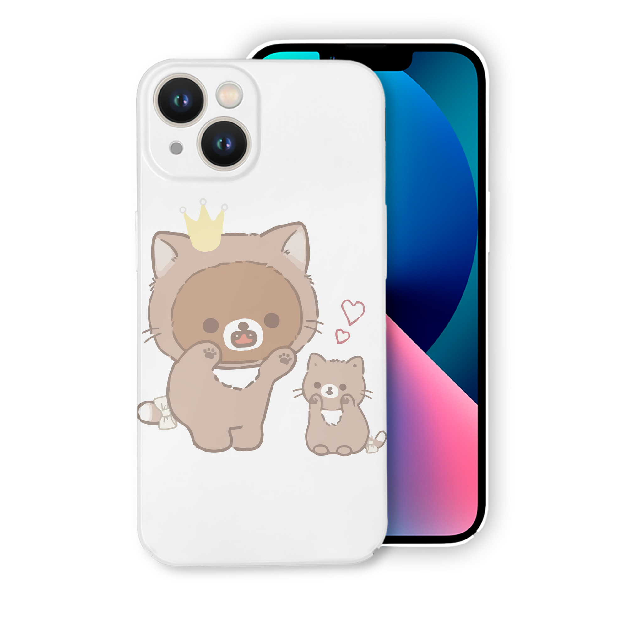 （画像用） リラックマ リラックマ キイロイトリ Rilakkuma Korilakkuma Kiiroitori 【iPhone 14シリーズ対応】ハードケース