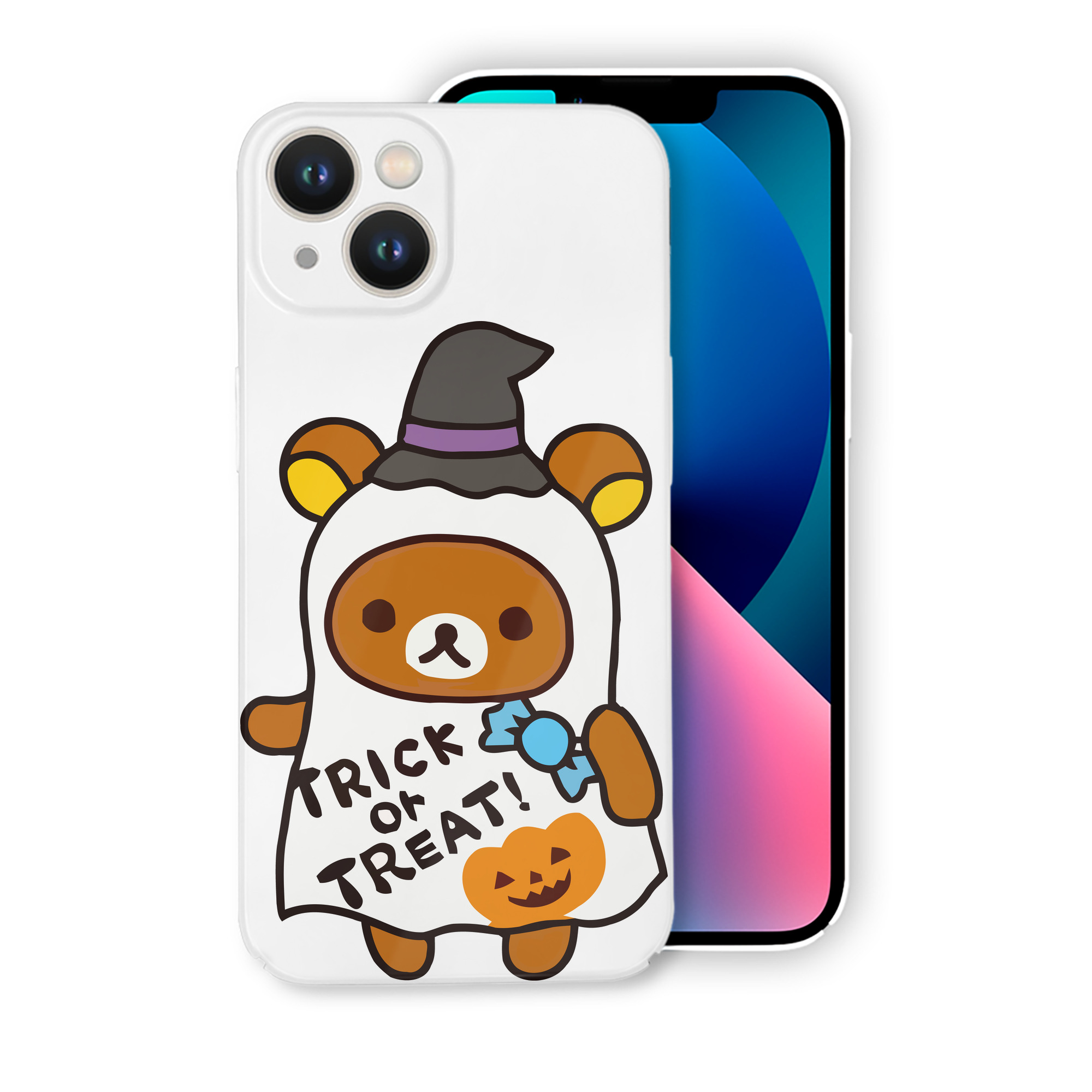 （画像用） リラックマ リラックマ キイロイトリ Rilakkuma Korilakkuma Kiiroitori 【iPhone 14シリーズ対応】ハードケース