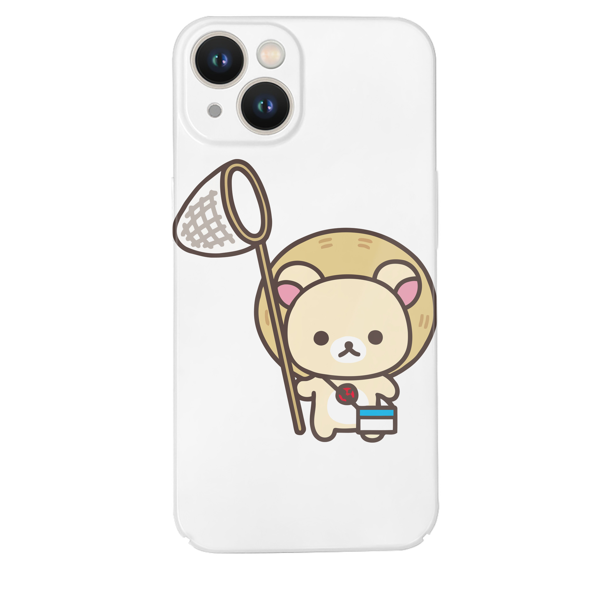 （画像用） リラックマ リラックマ キイロイトリ Rilakkuma Korilakkuma Kiiroitori 【iPhone 14シリーズ対応】ハードケース