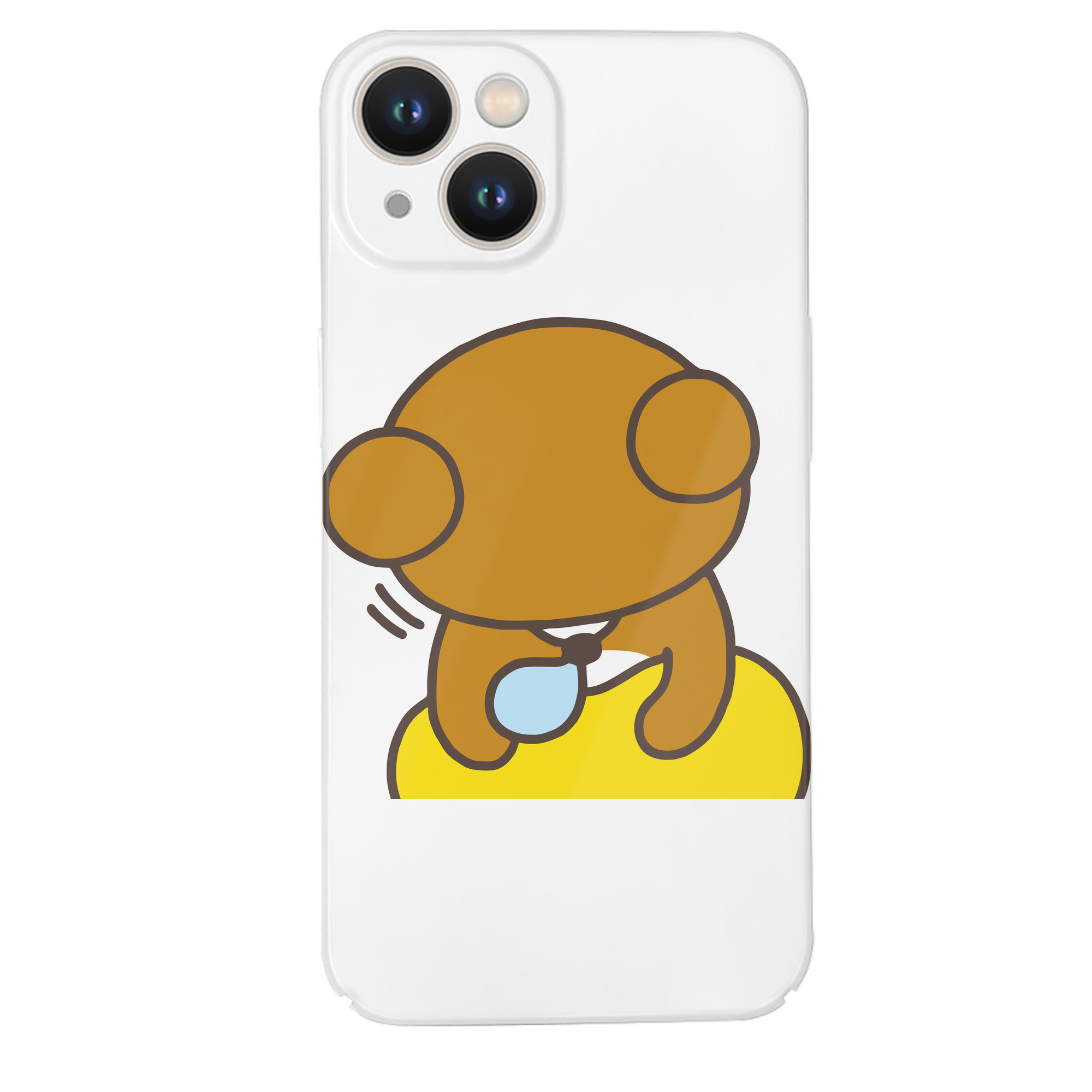 （画像用） リラックマ リラックマ キイロイトリ Rilakkuma Korilakkuma Kiiroitori 【iPhone 14シリーズ対応】ハードケース
