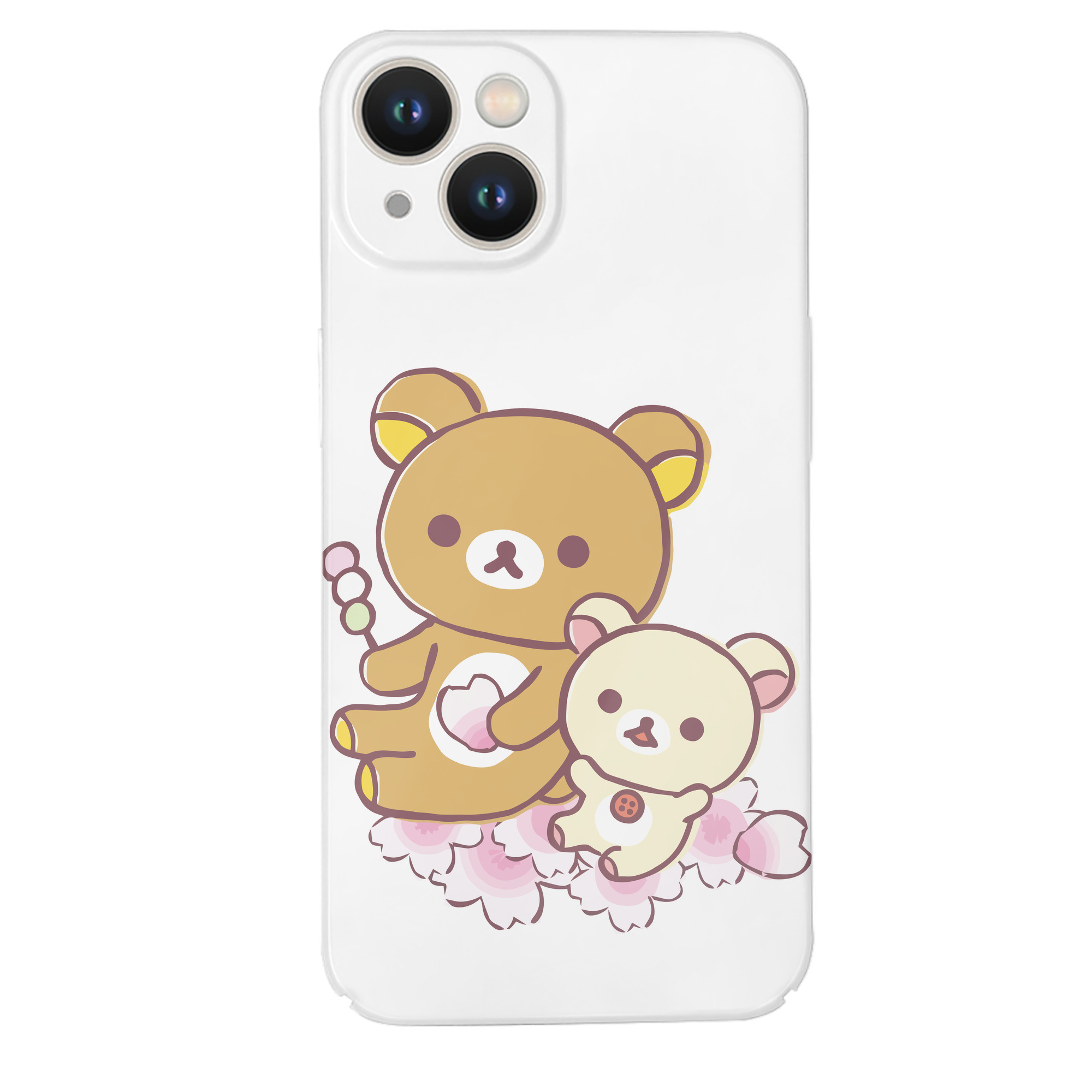 （画像用） リラックマ リラックマ キイロイトリ Rilakkuma Korilakkuma Kiiroitori 【iPhone 14シリーズ対応】ハードケース