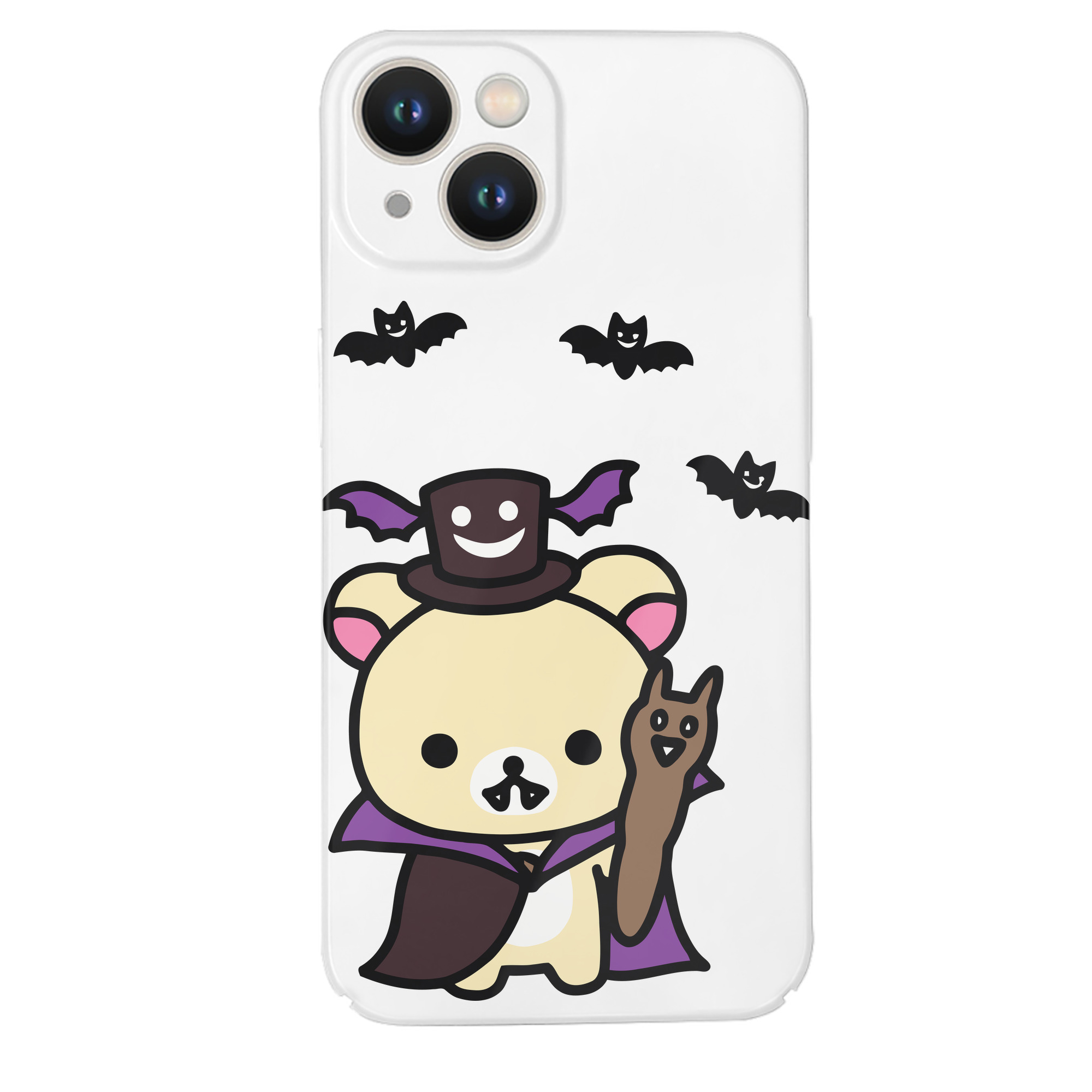 （画像用） リラックマ リラックマ キイロイトリ Rilakkuma Korilakkuma Kiiroitori 【iPhone 14シリーズ対応】ハードケース