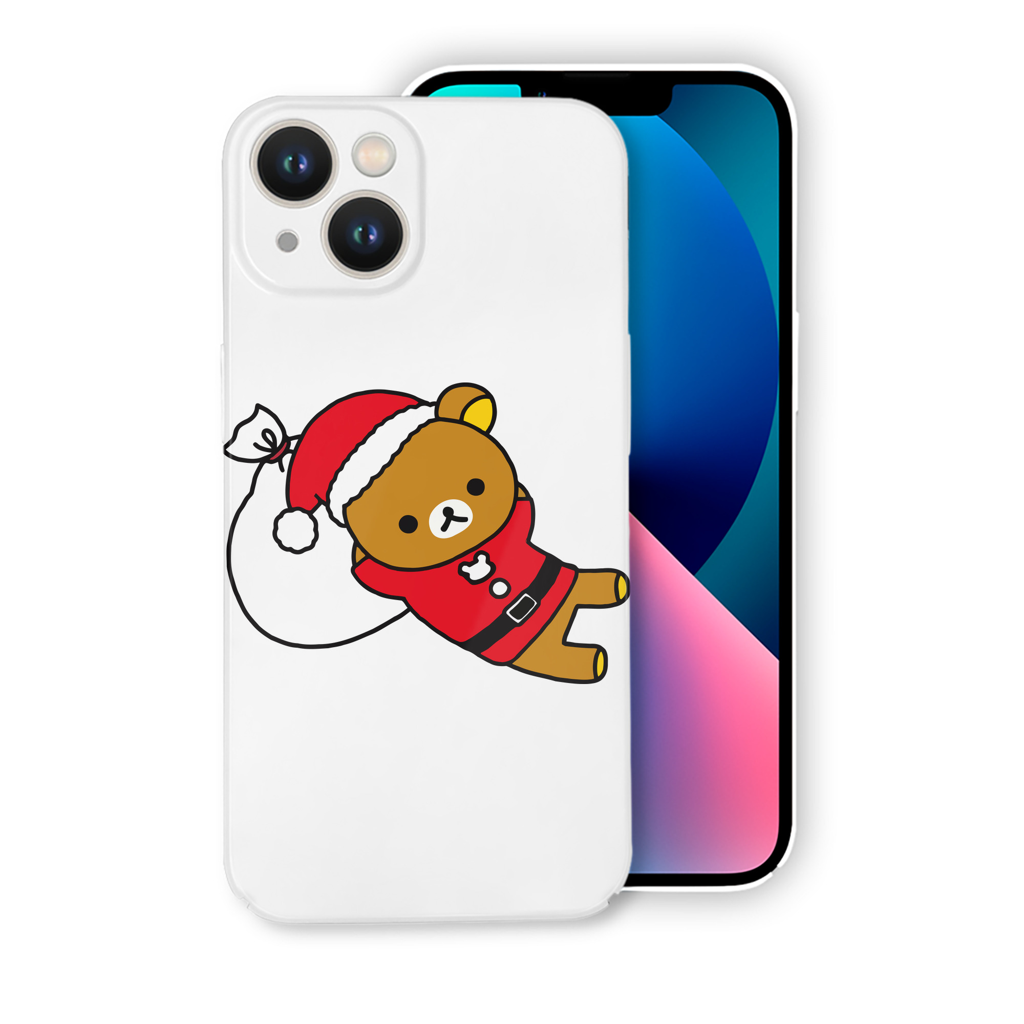 （画像用） リラックマ リラックマ キイロイトリ Rilakkuma Korilakkuma Kiiroitori 【iPhone 14シリーズ対応】ハードケース
