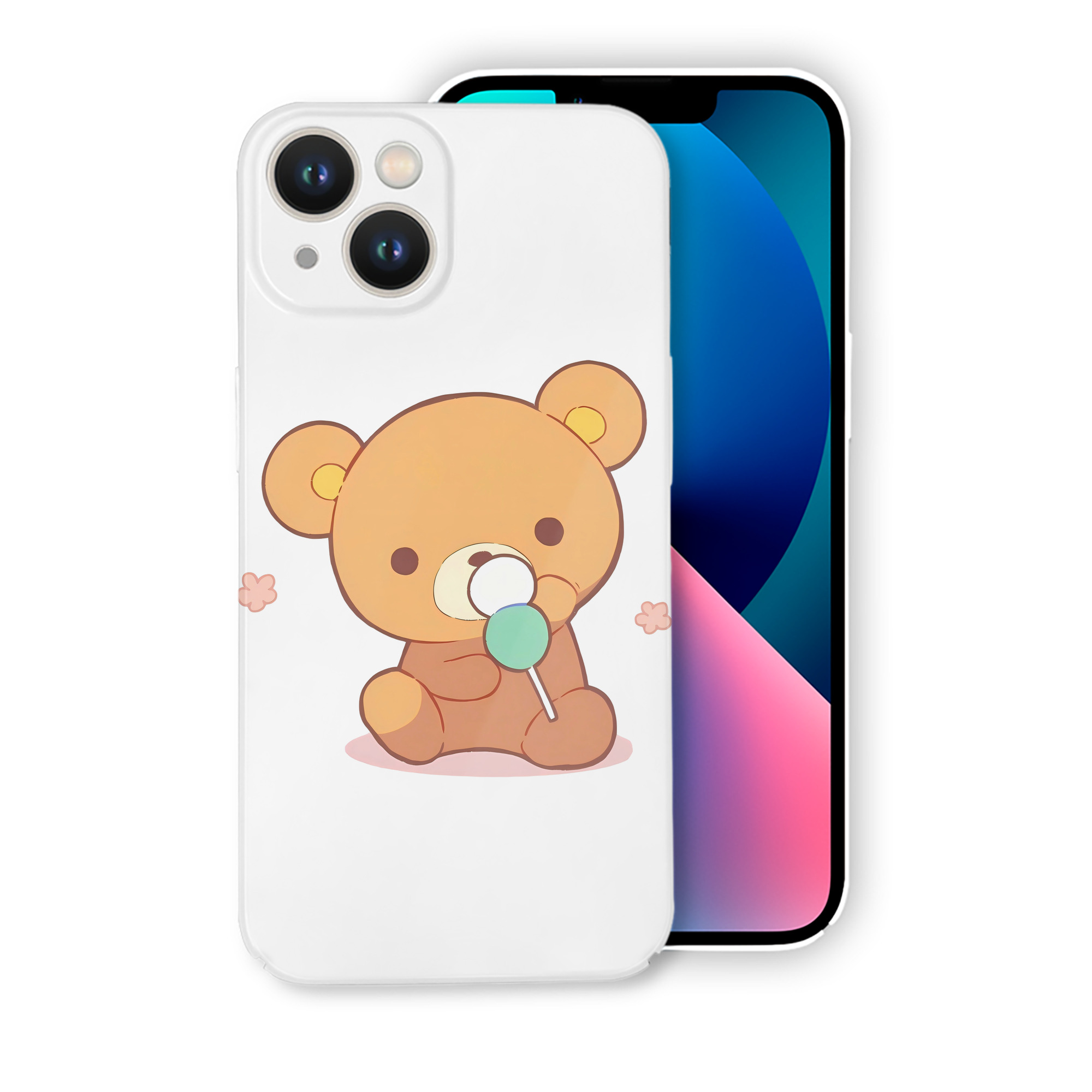 （画像用） リラックマ リラックマ キイロイトリ Rilakkuma Korilakkuma Kiiroitori 【iPhone 14シリーズ対応】ハードケース