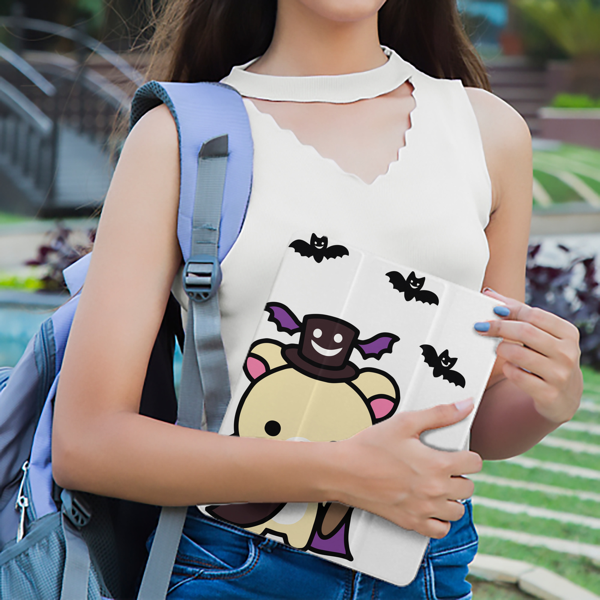 リラックマ リラックマ キイロイトリ Rilakkuma Korilakkuma Kiiroitori IPad ケース ペン収納付き 三つ折りスタンド PUレザー×シリコン 対応機種9.5/10.5/10.9インチ
