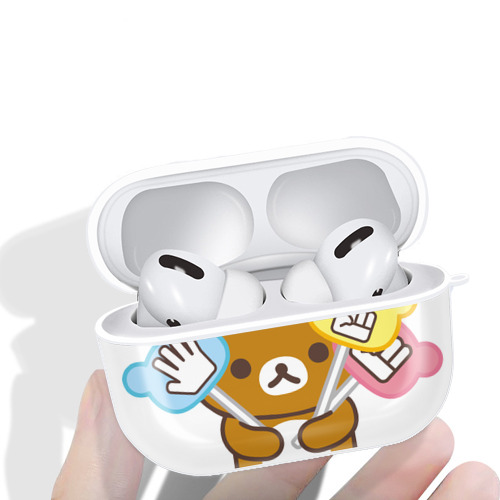 リラックマ リラックマ キイロイトリ Rilakkuma Korilakkuma Kiiroitori 【AirPods Pro用】ハードシェル保護ケース 耐衝撃・防指紋・カラビナ付き商品仕様