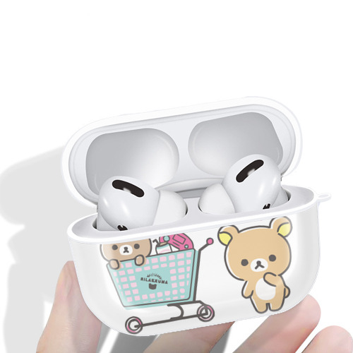リラックマ リラックマ キイロイトリ Rilakkuma Korilakkuma Kiiroitori 【AirPods Pro用】ハードシェル保護ケース 耐衝撃・防指紋・カラビナ付き商品仕様