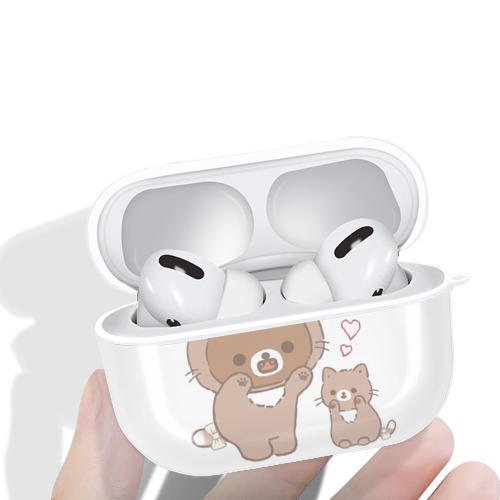 リラックマ リラックマ キイロイトリ Rilakkuma Korilakkuma Kiiroitori 【AirPods Pro用】ハードシェル保護ケース 耐衝撃・防指紋・カラビナ付き商品仕様