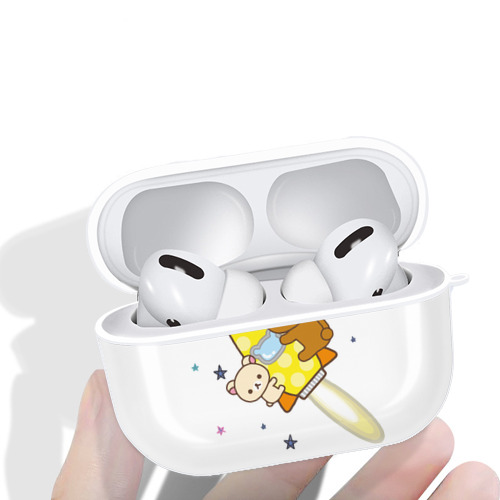 リラックマ リラックマ キイロイトリ Rilakkuma Korilakkuma Kiiroitori 【AirPods Pro用】ハードシェル保護ケース 耐衝撃・防指紋・カラビナ付き商品仕様