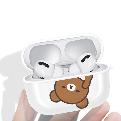 リラックマ リラックマ キイロイトリ Rilakkuma Korilakkuma Kiiroitori 【AirPods Pro用】ハードシェル保護ケース 耐衝撃・防指紋・カラビナ付き商品仕様