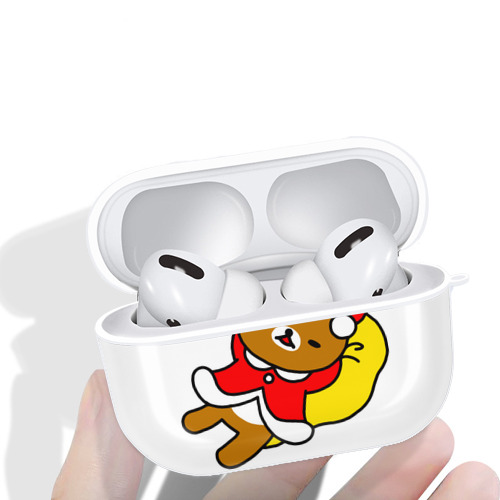 リラックマ リラックマ キイロイトリ Rilakkuma Korilakkuma Kiiroitori 【AirPods Pro用】ハードシェル保護ケース 耐衝撃・防指紋・カラビナ付き商品仕様