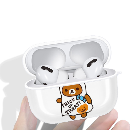 リラックマ リラックマ キイロイトリ Rilakkuma Korilakkuma Kiiroitori 【AirPods Pro用】ハードシェル保護ケース 耐衝撃・防指紋・カラビナ付き商品仕様