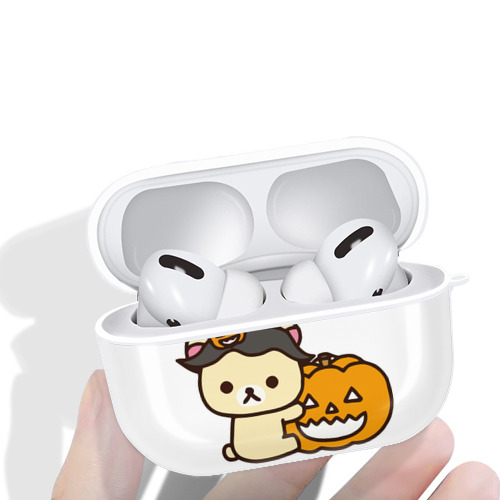 リラックマ リラックマ キイロイトリ Rilakkuma Korilakkuma Kiiroitori 【AirPods Pro用】ハードシェル保護ケース 耐衝撃・防指紋・カラビナ付き商品仕様