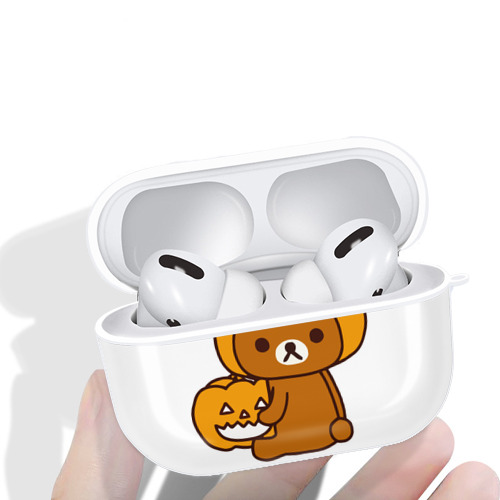 リラックマ リラックマ キイロイトリ Rilakkuma Korilakkuma Kiiroitori 【AirPods Pro用】ハードシェル保護ケース 耐衝撃・防指紋・カラビナ付き商品仕様