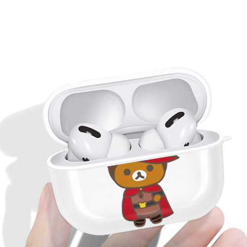 リラックマ リラックマ キイロイトリ Rilakkuma Korilakkuma Kiiroitori 【AirPods Pro用】ハードシェル保護ケース 耐衝撃・防指紋・カラビナ付き商品仕様