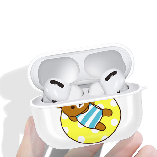 リラックマ リラックマ キイロイトリ Rilakkuma Korilakkuma Kiiroitori 【AirPods Pro用】ハードシェル保護ケース 耐衝撃・防指紋・カラビナ付き商品仕様