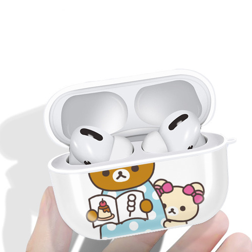 リラックマ リラックマ キイロイトリ Rilakkuma Korilakkuma Kiiroitori 【AirPods Pro用】ハードシェル保護ケース 耐衝撃・防指紋・カラビナ付き商品仕様