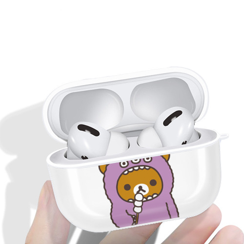 リラックマ リラックマ キイロイトリ Rilakkuma Korilakkuma Kiiroitori 【AirPods Pro用】ハードシェル保護ケース 耐衝撃・防指紋・カラビナ付き商品仕様