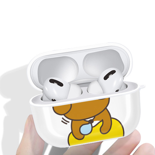 リラックマ リラックマ キイロイトリ Rilakkuma Korilakkuma Kiiroitori 【AirPods Pro用】ハードシェル保護ケース 耐衝撃・防指紋・カラビナ付き商品仕様