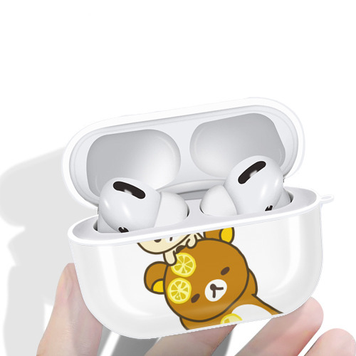 リラックマ リラックマ キイロイトリ Rilakkuma Korilakkuma Kiiroitori 【AirPods Pro用】ハードシェル保護ケース 耐衝撃・防指紋・カラビナ付き商品仕様