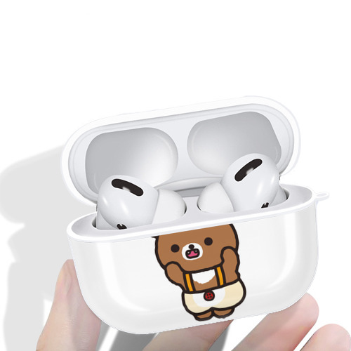 リラックマ リラックマ キイロイトリ Rilakkuma Korilakkuma Kiiroitori 【AirPods Pro用】ハードシェル保護ケース 耐衝撃・防指紋・カラビナ付き商品仕様