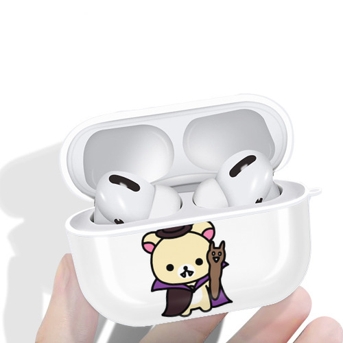 リラックマ リラックマ キイロイトリ Rilakkuma Korilakkuma Kiiroitori 【AirPods Pro用】ハードシェル保護ケース 耐衝撃・防指紋・カラビナ付き商品仕様