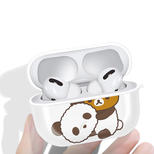 リラックマ リラックマ キイロイトリ Rilakkuma Korilakkuma Kiiroitori 【AirPods Pro用】ハードシェル保護ケース 耐衝撃・防指紋・カラビナ付き商品仕様