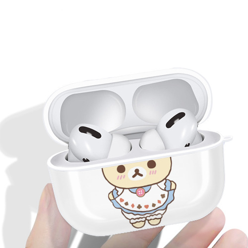 リラックマ リラックマ キイロイトリ Rilakkuma Korilakkuma Kiiroitori 【AirPods Pro用】ハードシェル保護ケース 耐衝撃・防指紋・カラビナ付き商品仕様