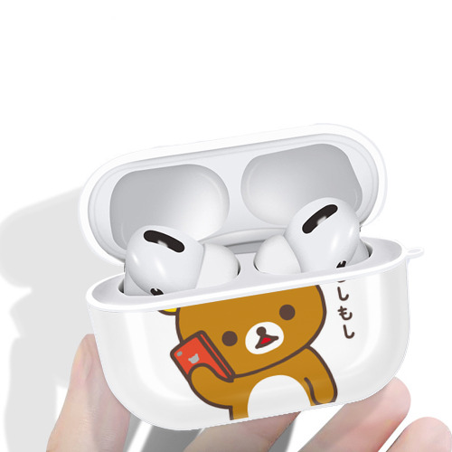 リラックマ リラックマ キイロイトリ Rilakkuma Korilakkuma Kiiroitori 【AirPods Pro用】ハードシェル保護ケース 耐衝撃・防指紋・カラビナ付き商品仕様