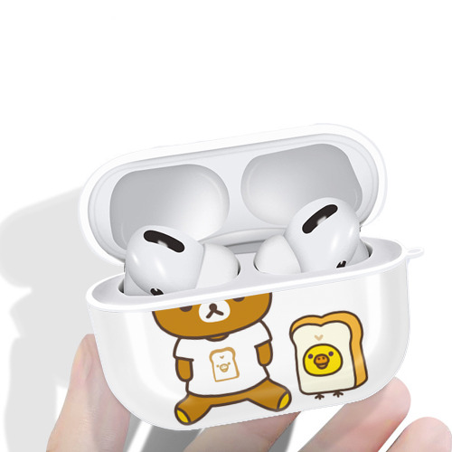リラックマ リラックマ キイロイトリ Rilakkuma Korilakkuma Kiiroitori 【AirPods Pro用】ハードシェル保護ケース 耐衝撃・防指紋・カラビナ付き商品仕様