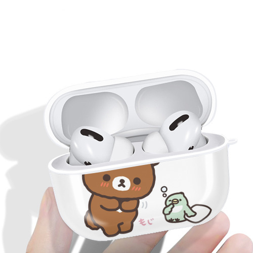 リラックマ リラックマ キイロイトリ Rilakkuma Korilakkuma Kiiroitori 【AirPods Pro用】ハードシェル保護ケース 耐衝撃・防指紋・カラビナ付き商品仕様