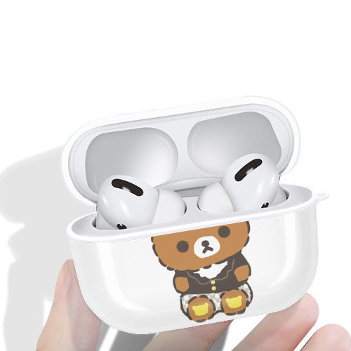 リラックマ リラックマ キイロイトリ Rilakkuma Korilakkuma Kiiroitori 【AirPods Pro用】ハードシェル保護ケース 耐衝撃・防指紋・カラビナ付き商品仕様