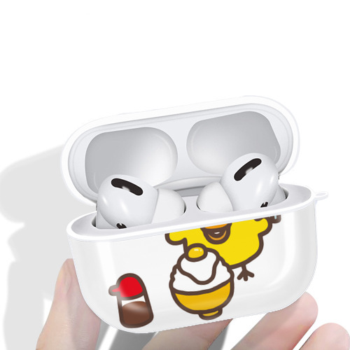 リラックマ リラックマ キイロイトリ Rilakkuma Korilakkuma Kiiroitori 【AirPods Pro用】ハードシェル保護ケース 耐衝撃・防指紋・カラビナ付き商品仕様