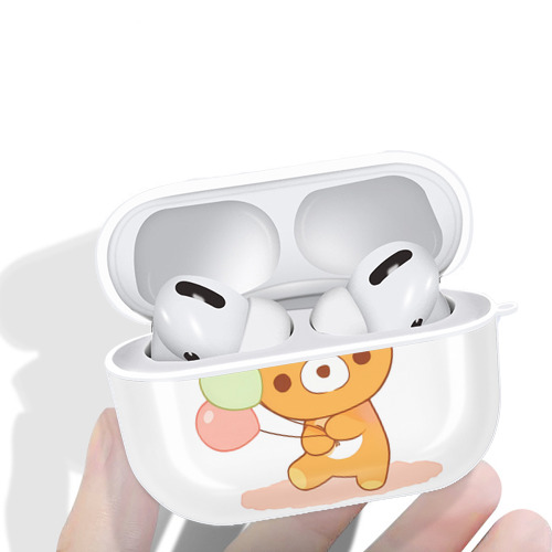 リラックマ リラックマ キイロイトリ Rilakkuma Korilakkuma Kiiroitori 【AirPods Pro用】ハードシェル保護ケース 耐衝撃・防指紋・カラビナ付き商品仕様