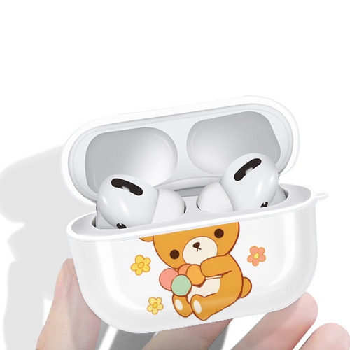 リラックマ リラックマ キイロイトリ Rilakkuma Korilakkuma Kiiroitori 【AirPods Pro用】ハードシェル保護ケース 耐衝撃・防指紋・カラビナ付き商品仕様