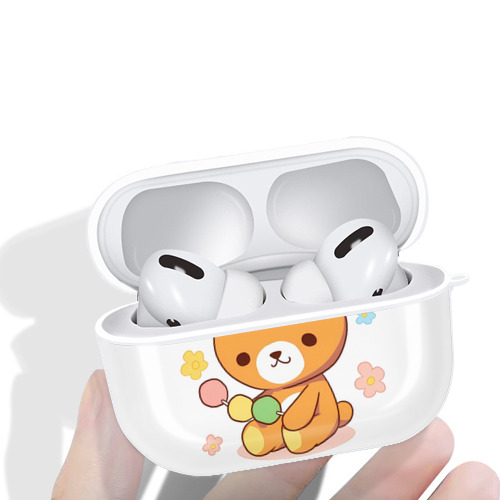 リラックマ リラックマ キイロイトリ Rilakkuma Korilakkuma Kiiroitori 【AirPods Pro用】ハードシェル保護ケース 耐衝撃・防指紋・カラビナ付き商品仕様