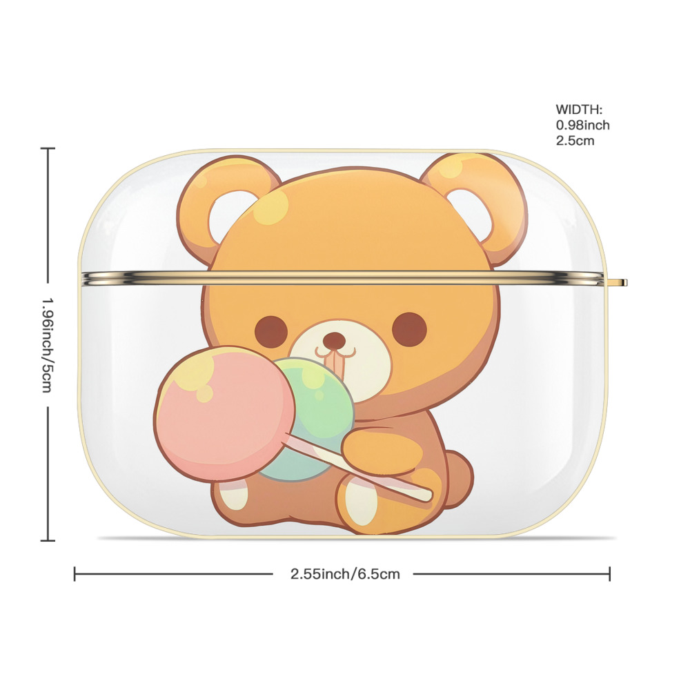 リラックマ リラックマ キイロイトリ Rilakkuma Korilakkuma Kiiroitori 【AirPods Pro用】ハードシェル保護ケース｜耐衝撃・防指紋・カラビナ付き商品仕様