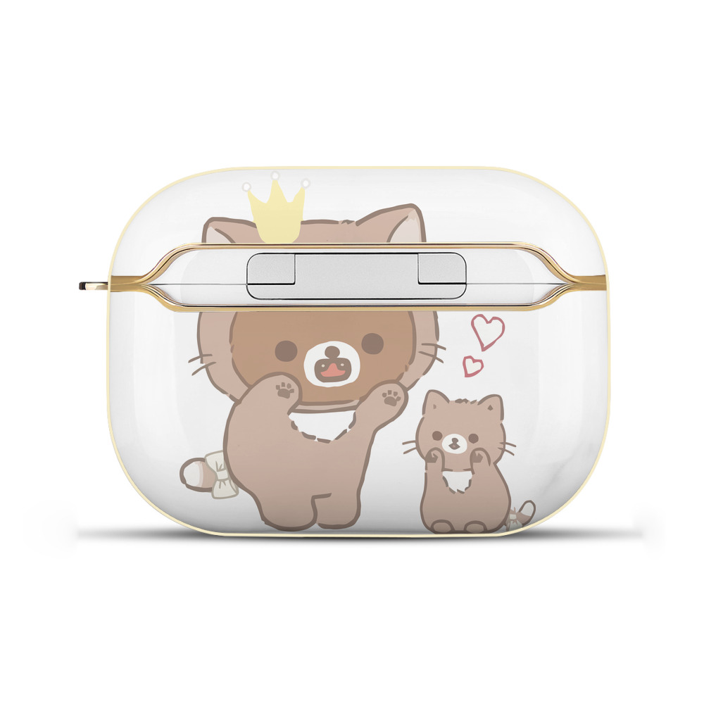 （画像用） リラックマ リラックマ キイロイトリ Rilakkuma Korilakkuma Kiiroitori 【AirPods Pro用】ハードシェル保護ケース｜耐衝撃・防指紋・カラビナ付き商品仕様