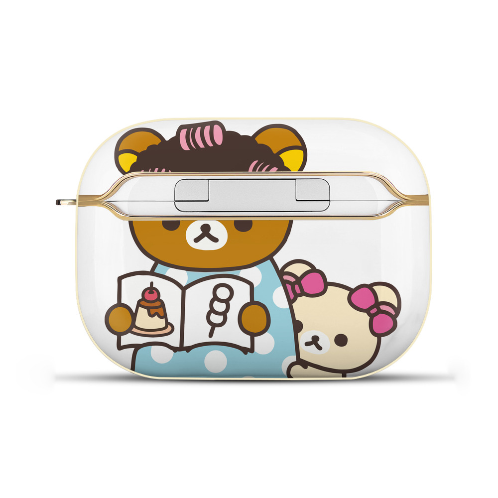 （画像用） リラックマ リラックマ キイロイトリ Rilakkuma Korilakkuma Kiiroitori 【AirPods Pro用】ハードシェル保護ケース｜耐衝撃・防指紋・カラビナ付き商品仕様