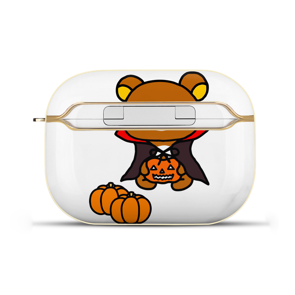 （画像用） リラックマ リラックマ キイロイトリ Rilakkuma Korilakkuma Kiiroitori 【AirPods Pro用】ハードシェル保護ケース｜耐衝撃・防指紋・カラビナ付き商品仕様