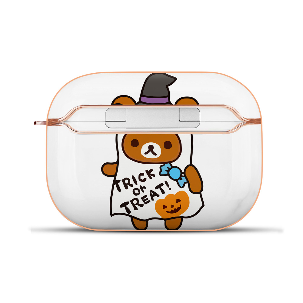 （画像用） リラックマ リラックマ キイロイトリ Rilakkuma Korilakkuma Kiiroitori 【AirPods Pro用】ハードシェル保護ケース｜耐衝撃・防指紋・カラビナ付き商品仕様