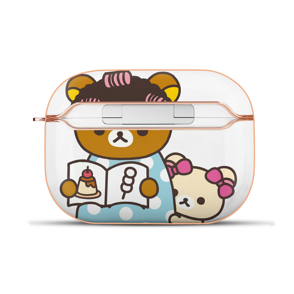 （画像用） リラックマ リラックマ キイロイトリ Rilakkuma Korilakkuma Kiiroitori 【AirPods Pro用】ハードシェル保護ケース｜耐衝撃・防指紋・カラビナ付き商品仕様