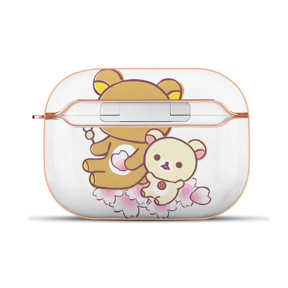 （画像用） リラックマ リラックマ キイロイトリ Rilakkuma Korilakkuma Kiiroitori 【AirPods Pro用】ハードシェル保護ケース｜耐衝撃・防指紋・カラビナ付き商品仕様