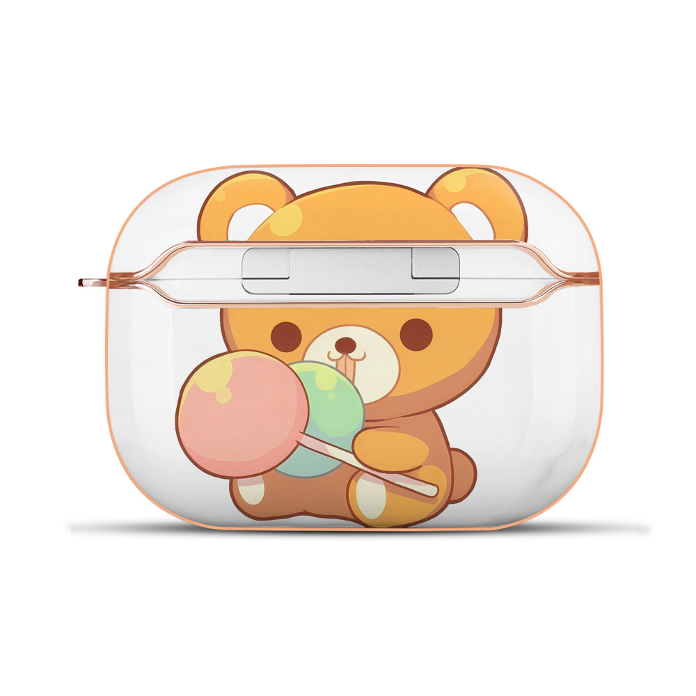 （画像用） リラックマ リラックマ キイロイトリ Rilakkuma Korilakkuma Kiiroitori 【AirPods Pro用】ハードシェル保護ケース｜耐衝撃・防指紋・カラビナ付き商品仕様